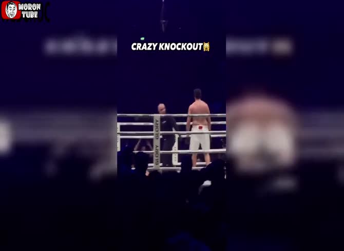 Video :Amazing knockout during a protracted, dull bout